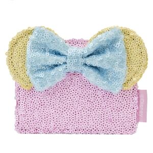 Loungefly Rare  Mini Mouse Glitter card holder